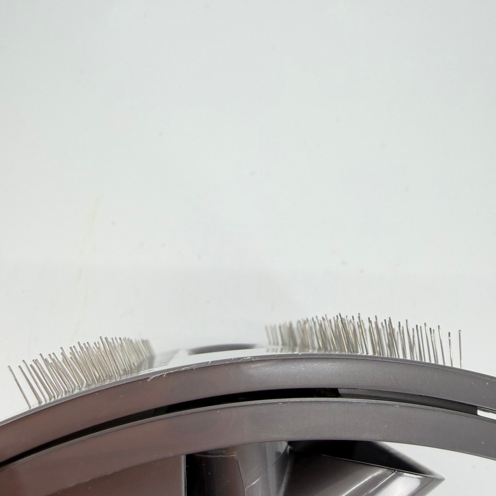 Dyson Groom Tool Pet Hair Vacuum Attachment Gray Retractable Bristles Brush - Picture 4 of 6